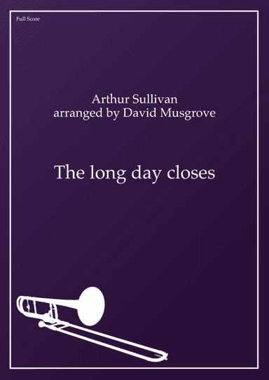 The long day closes (arr. David Musgrove)