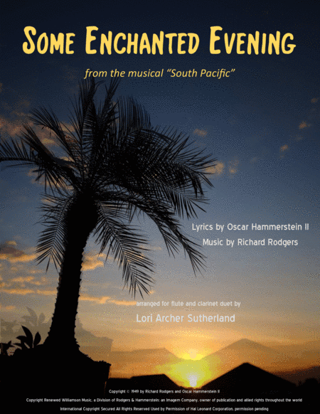 Some Enchanted Evening (arr. Lori Archer Sutherland)