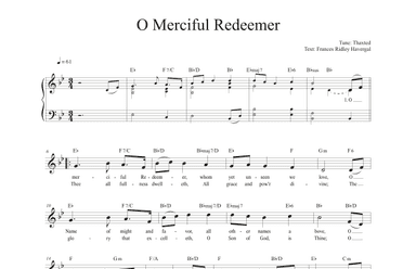 O Merciful Redeemer (Thaxted) (arr. Travis J. Gandy)