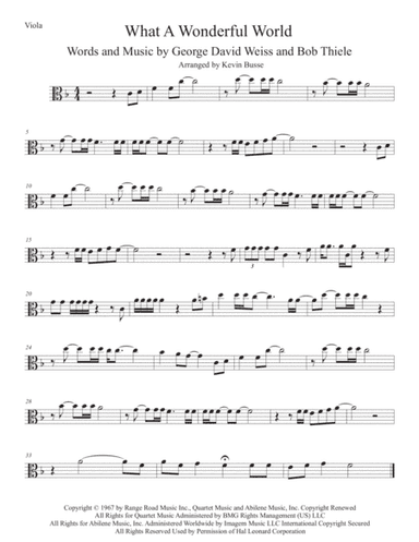 What A Wonderful World (arr. Kevin Busse)