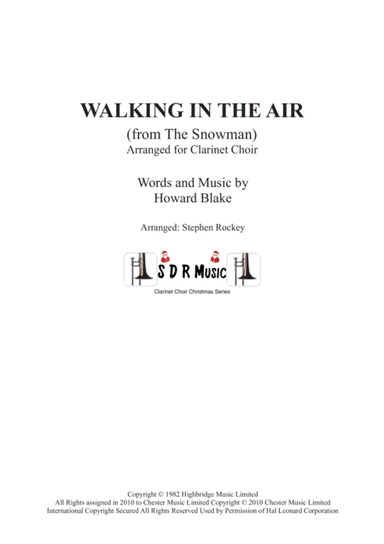 Walking In The Air (arr. Stephen Rockey)