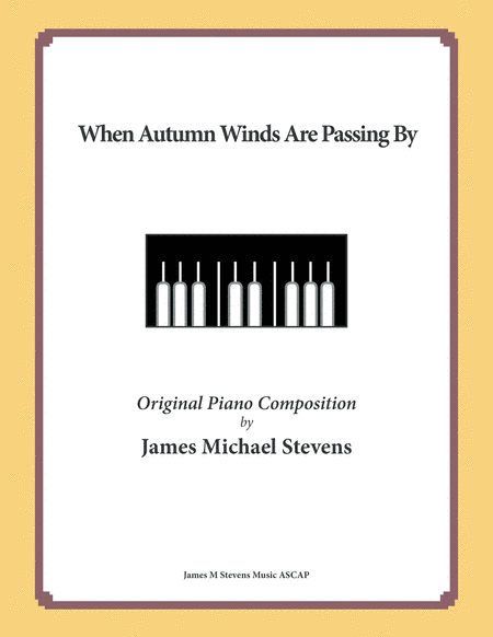 When Autumn Winds Are Passing By
