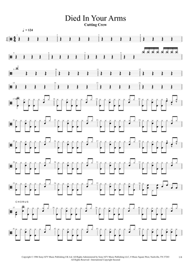 (i Just) Died In Your Arms (arr. Cyril Mayer)