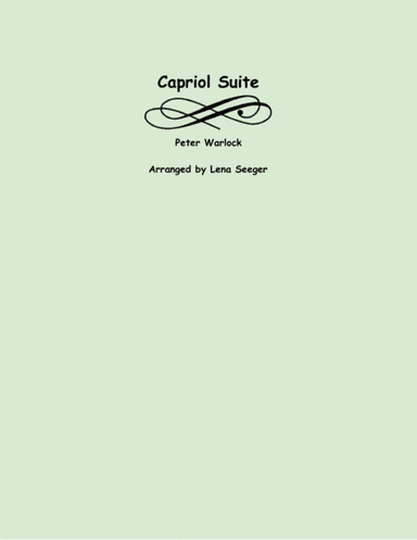 Capriol Suite (arr. Lena Seeger)