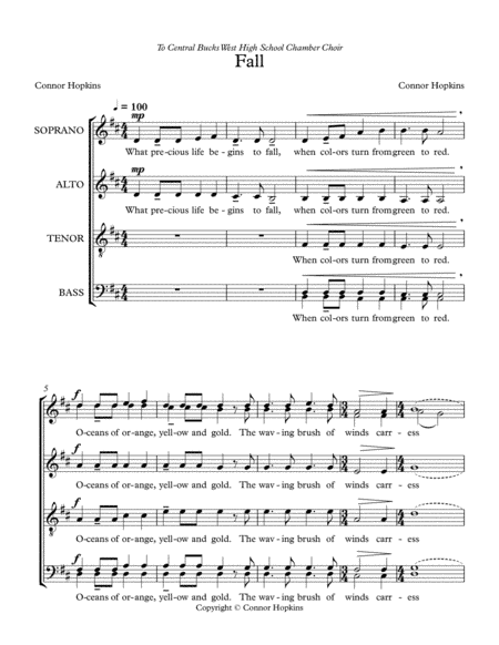 SATB - Fall