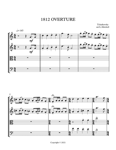 1812 OVERTURE (arr. Lee Mitchell)