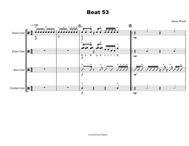 Beat 53 (Drumline Cadence)