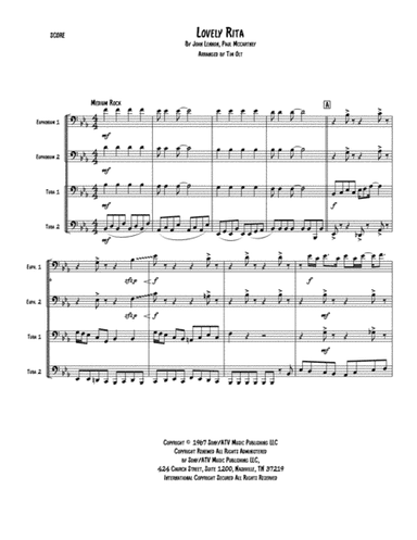 Lovely Rita (arr. Tim Olt)