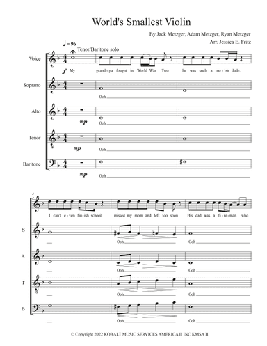 World S Smallest Violin (arr. Jessica Fritz)
