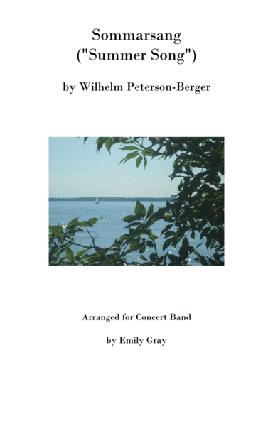 Sommarsang (Summer Song) for Concert Band (Score) (arr. Emily Gray)