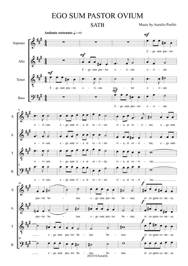 EGO SUM PASTOR OVIUM