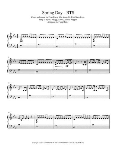 Spring Day (arr. Flora Prelore)