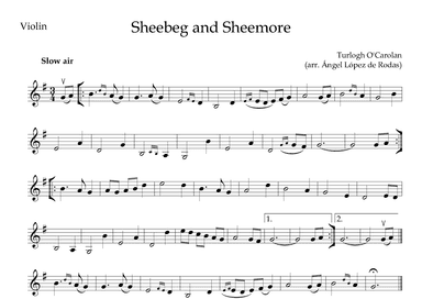Sheebeg And Sheemore (arr. Ángel López de Rodas)