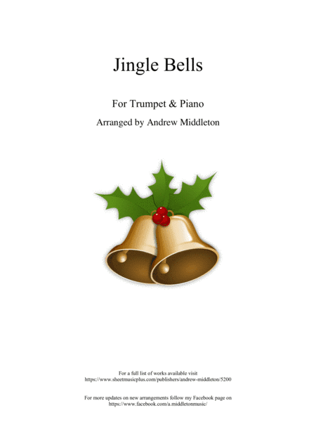 jingle Bells arranged for Trumpet & Piano (arr. Andrew Middleton)