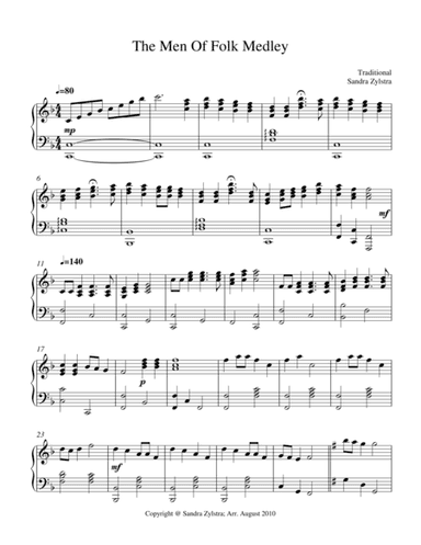 The Men of Folk (arr. Sandra Zylstra)