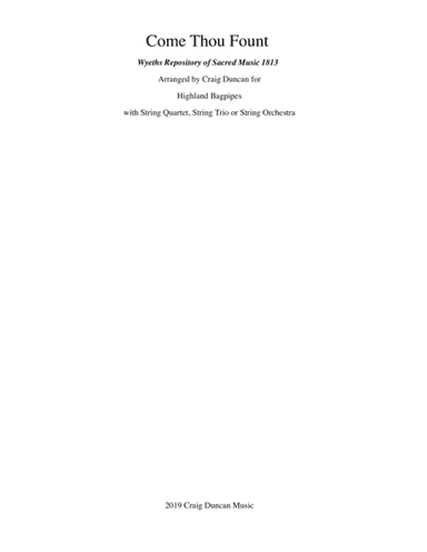 Come Thou Fount (arr. Craig Duncan)