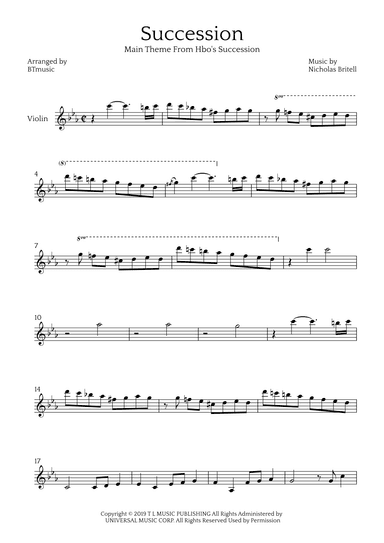 Succession Theme (arr. BTmusic)