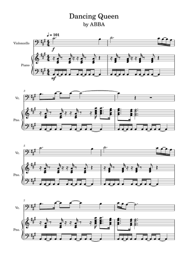 Dancing Queen (arr. Anya Alston)