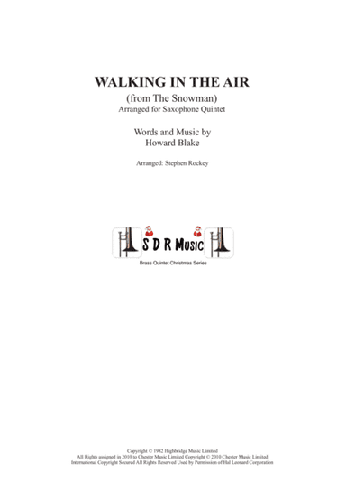 Walking In The Air (arr. Arranged by Stephen Rockey)
