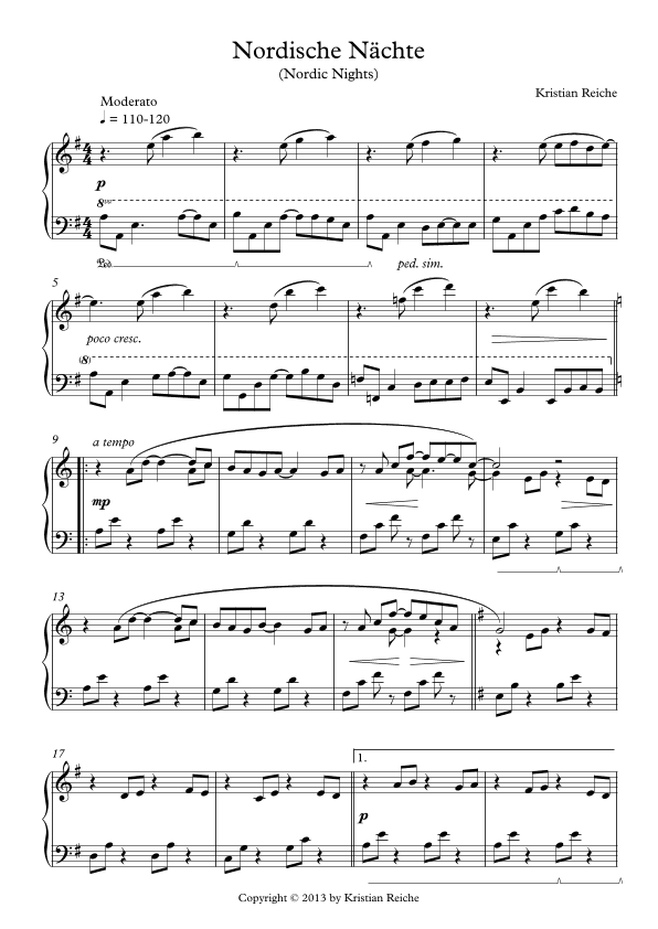 Nordische Nächte (Nordic Nights)