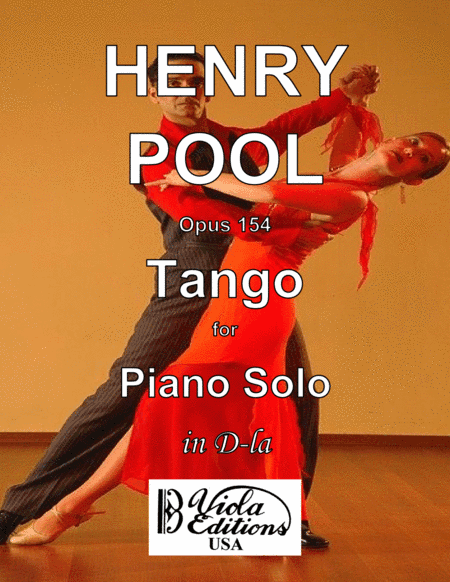Opus 154, Tango for Piano Solo in D-la