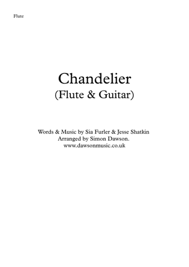 Chandelier (arr. Simon Dawson)
