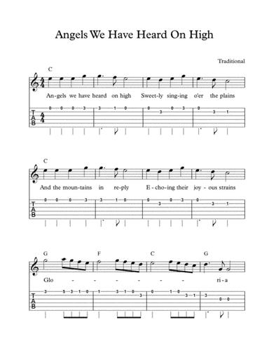 Angels we Have Heard on High (arr. Patrick Hume)