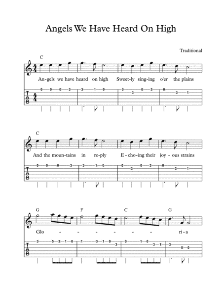 Angels we Have Heard on High (arr. Patrick Hume)