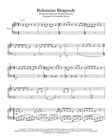 Bohemian Rhapsody (arr. Fernanda Moura)
