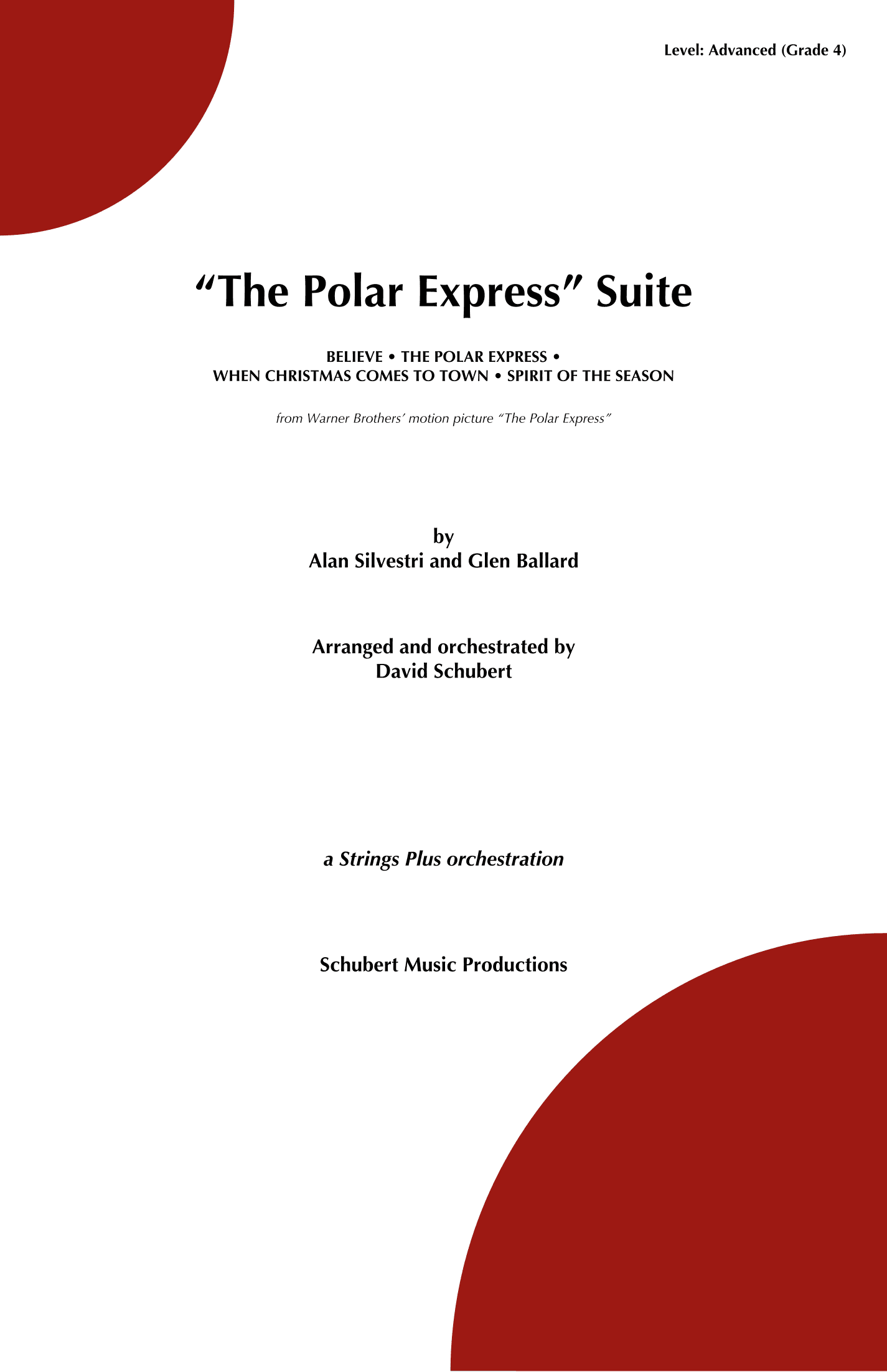 Suite - Score Only (arr. David Schubert)
