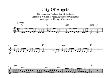 City Of Angels (arr. Thiago Marconato)