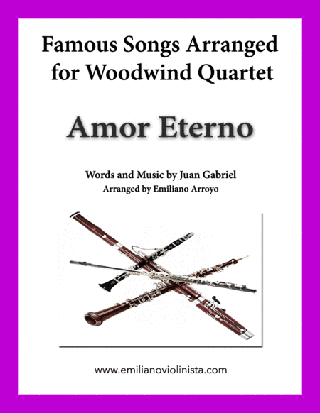 Amor Eterno (el Mas Triste Recuerdo) (arr. Emiliano Arroyo)