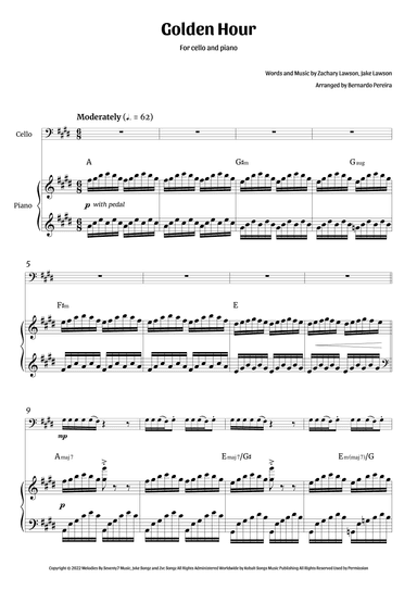 Golden Hour (arr. Bernardo Pereira)
