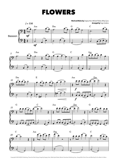 Flowers (arr. Tiago Cordeiro)