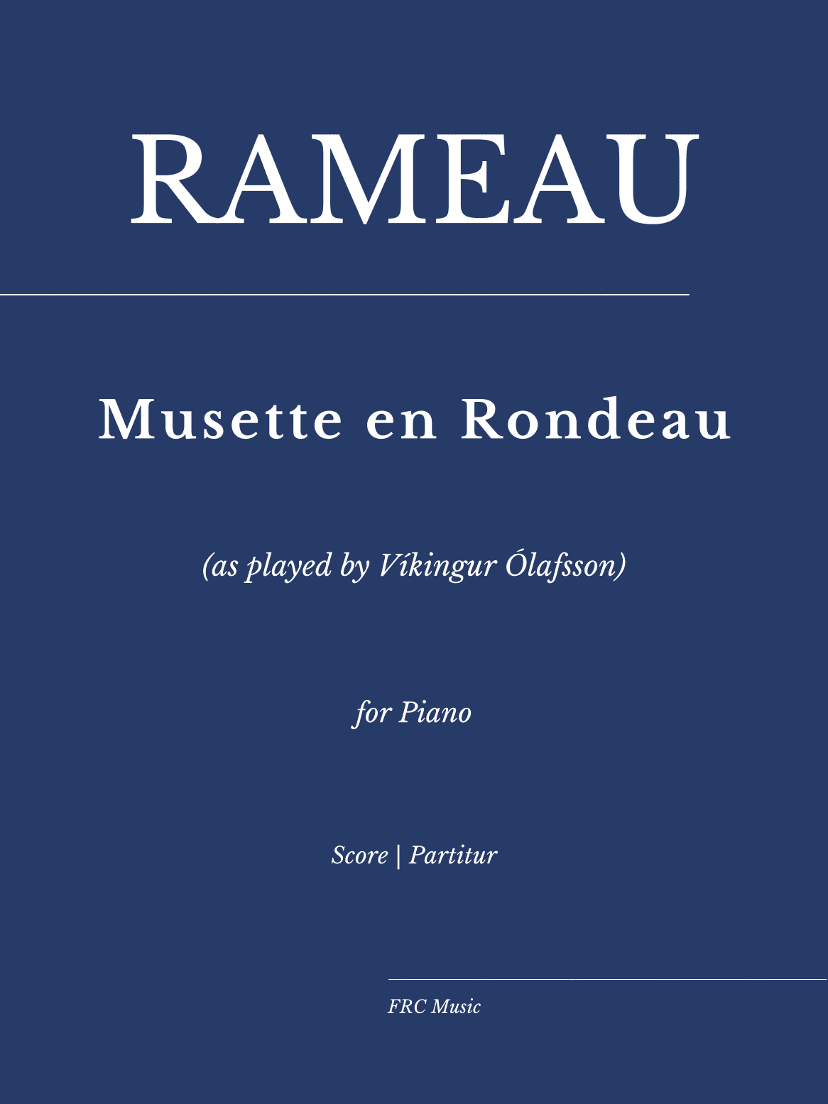 Musette en Rondeau (arr. Flavio Regis Cunha)