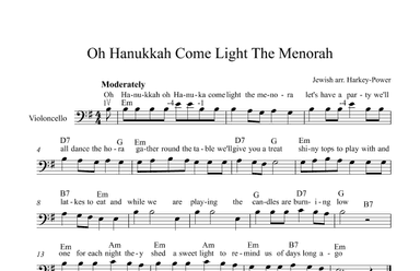 Hanukkah Oh Hanukkah (arr. Annie Harkey-Power)