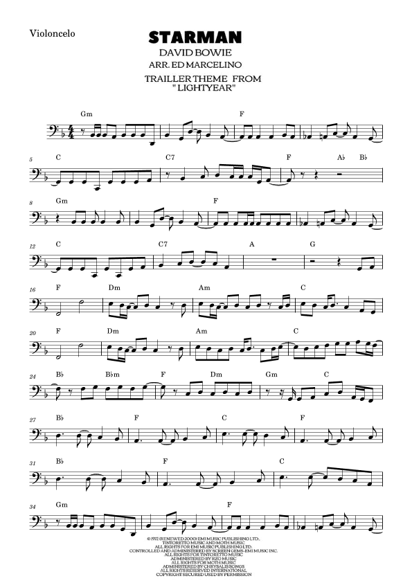 Starman (arr. Edmarcelino)