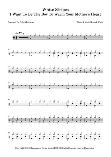 I Want To Be The Boy To Warm Your Mother's Heart (arr. Felipe Gonçalves)