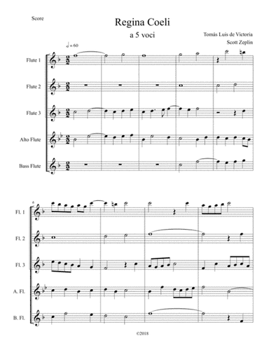 Regina Coeli (arr. Scott Zeplin)