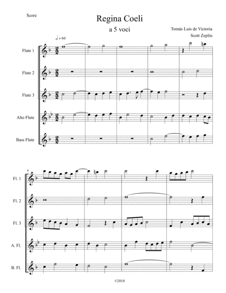 Regina Coeli (arr. Scott Zeplin)