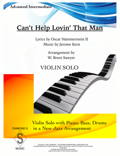 Can't Help Lovin' Dat Man (arr. W. Brent Sawyer)