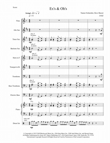Ex's & Oh's (arr. JASZ (Julie Ann Stenberg Zeidel))