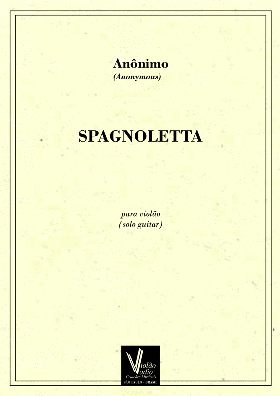 Spagnoletta (arr. Bisdré Santos)