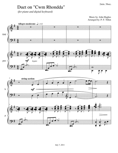 Guide Me Ever, Great Jehovah (arr. PFTMusic)