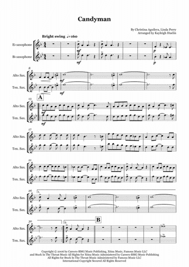 Candyman (arr. Kayleigh Huelin)