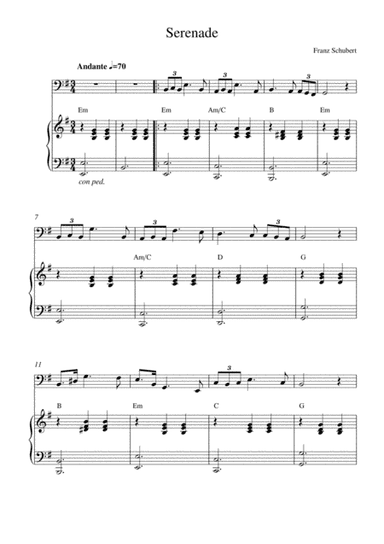 Serenade (arr. Kaiserin Rebecca)