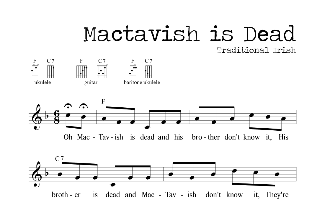 Mactavish is Dead (arr. M. Ryan Taylor)