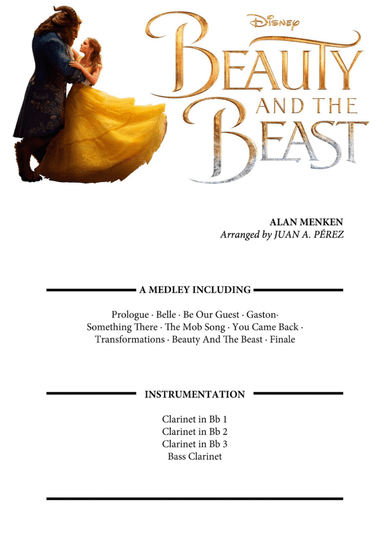 Beauty And The Beast Overture (arr. Juan A. Perez)