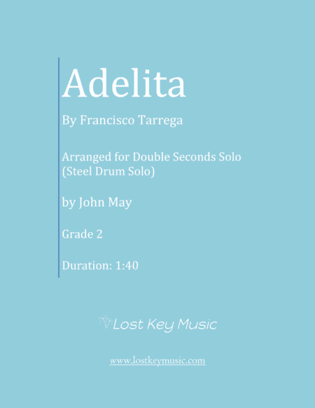 Adelita-Double Seconds Solo (Steel Drum Solo) (arr. John May)