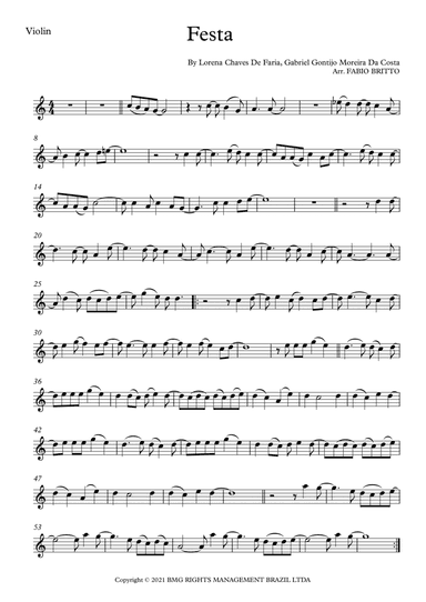 Festa (arr. Fabio Britto)